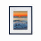 Sunset breaker, Barra. Wave giclee print