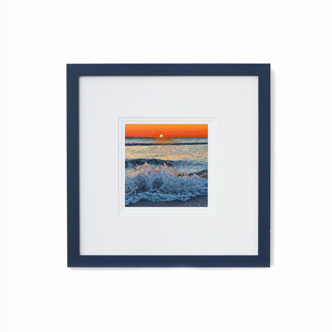 Sunset breaker, Barra. Wave giclee print