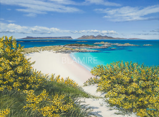 Island view, Camusdarach giclee print