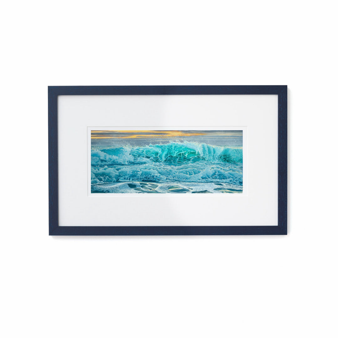 Last light breaker wave giclee print