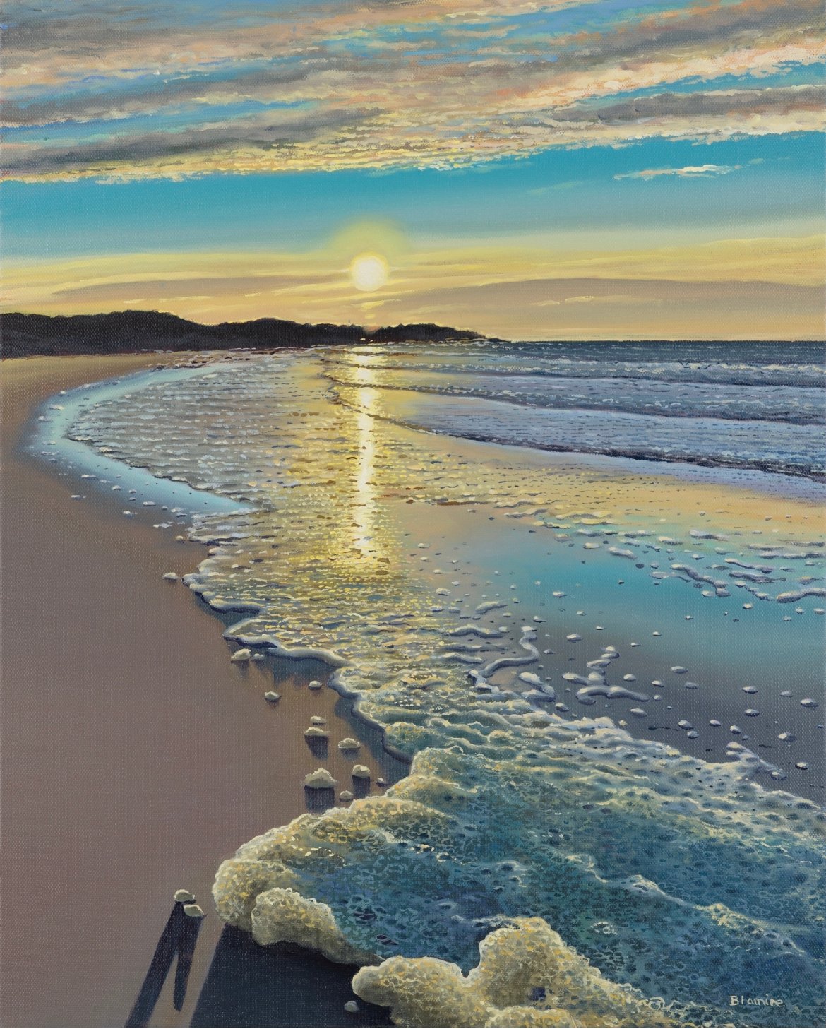Golden Hour, Barra, Print