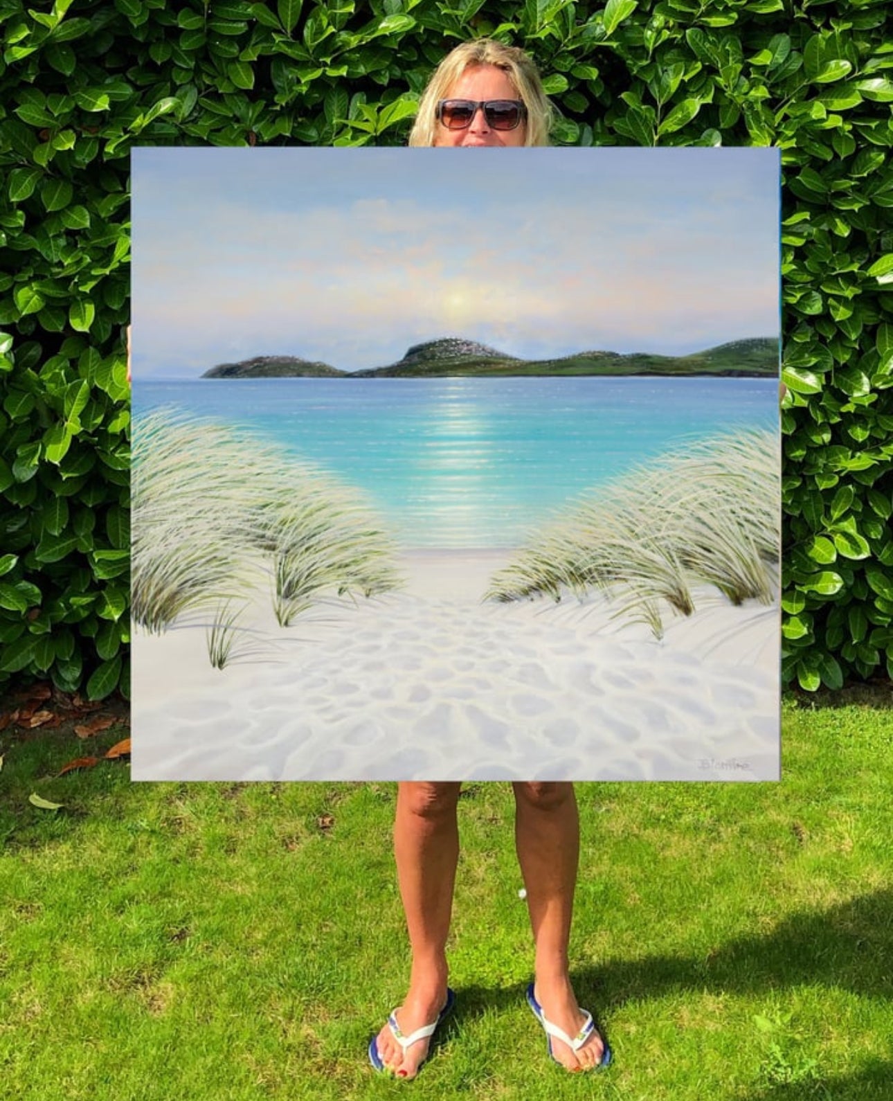 Morning Calm, Vatersay Print