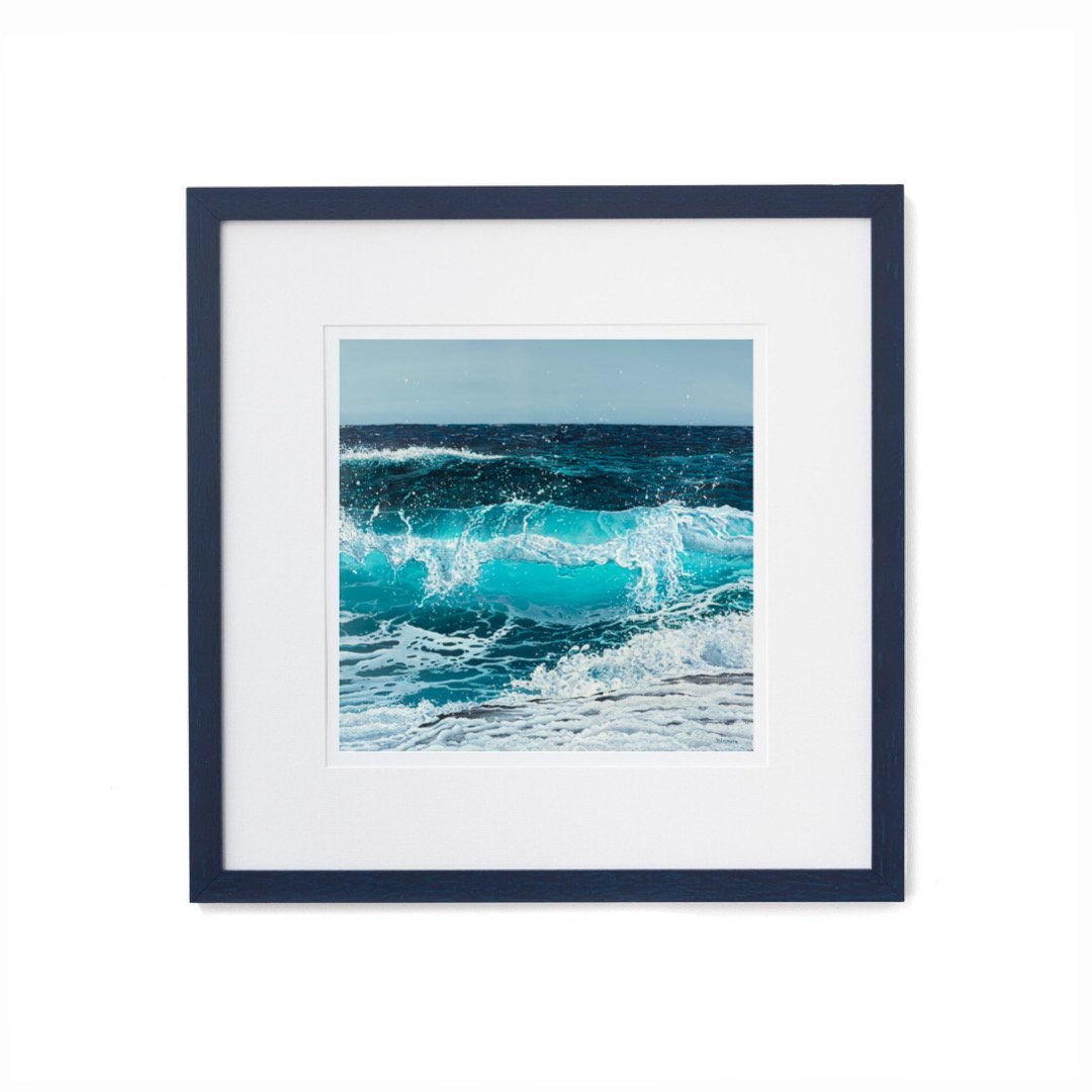 Alive wave giclee print  