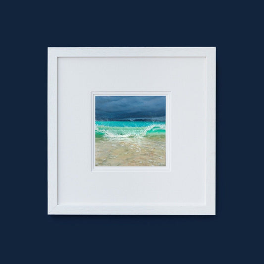 Camusdarach emerald break giclee print