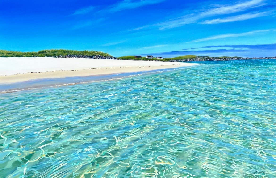Glistening Tiree Giclee Print