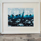 Greenland whales giclee print 