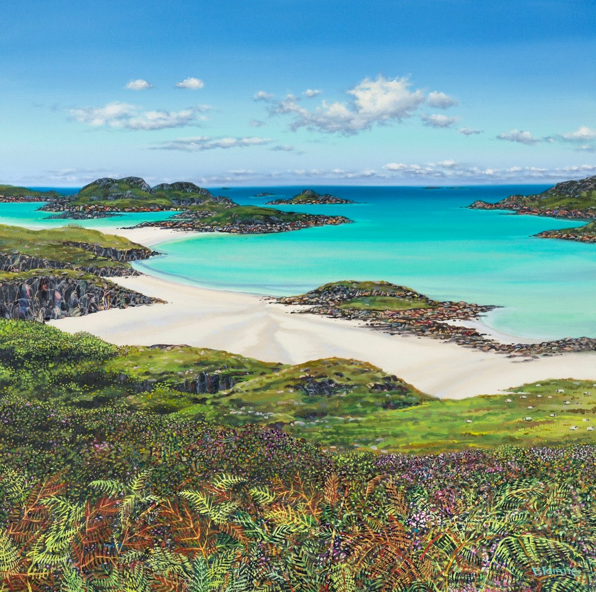 Knockvologan Mull Giclee Print
