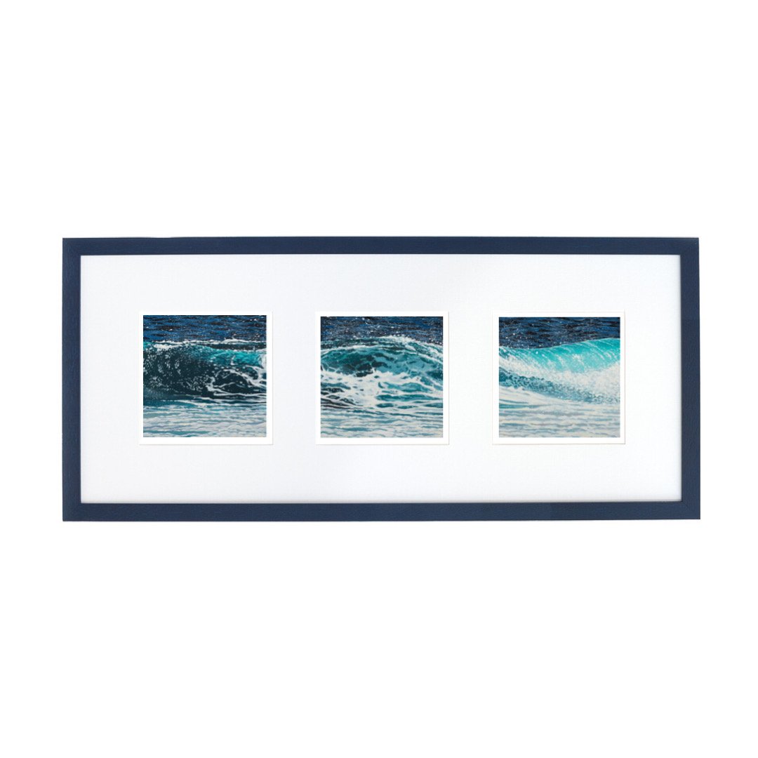 Wave triptych print