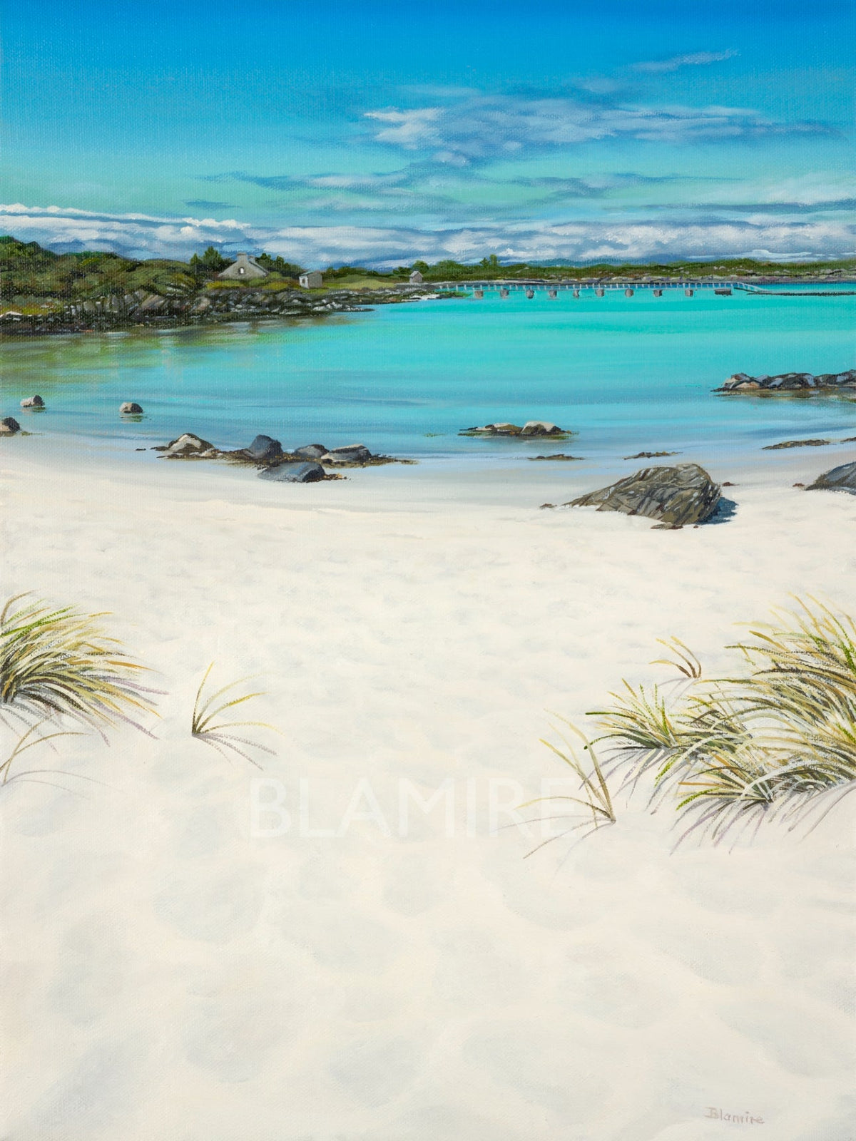 Gigha giclee print