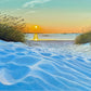 Fèath Salum Tiree sunset print