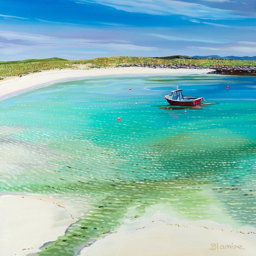 Tiree boat small print