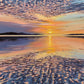 Sunset ripples, Luskentyre print