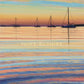 Sunset sails, Arisaig giclee print