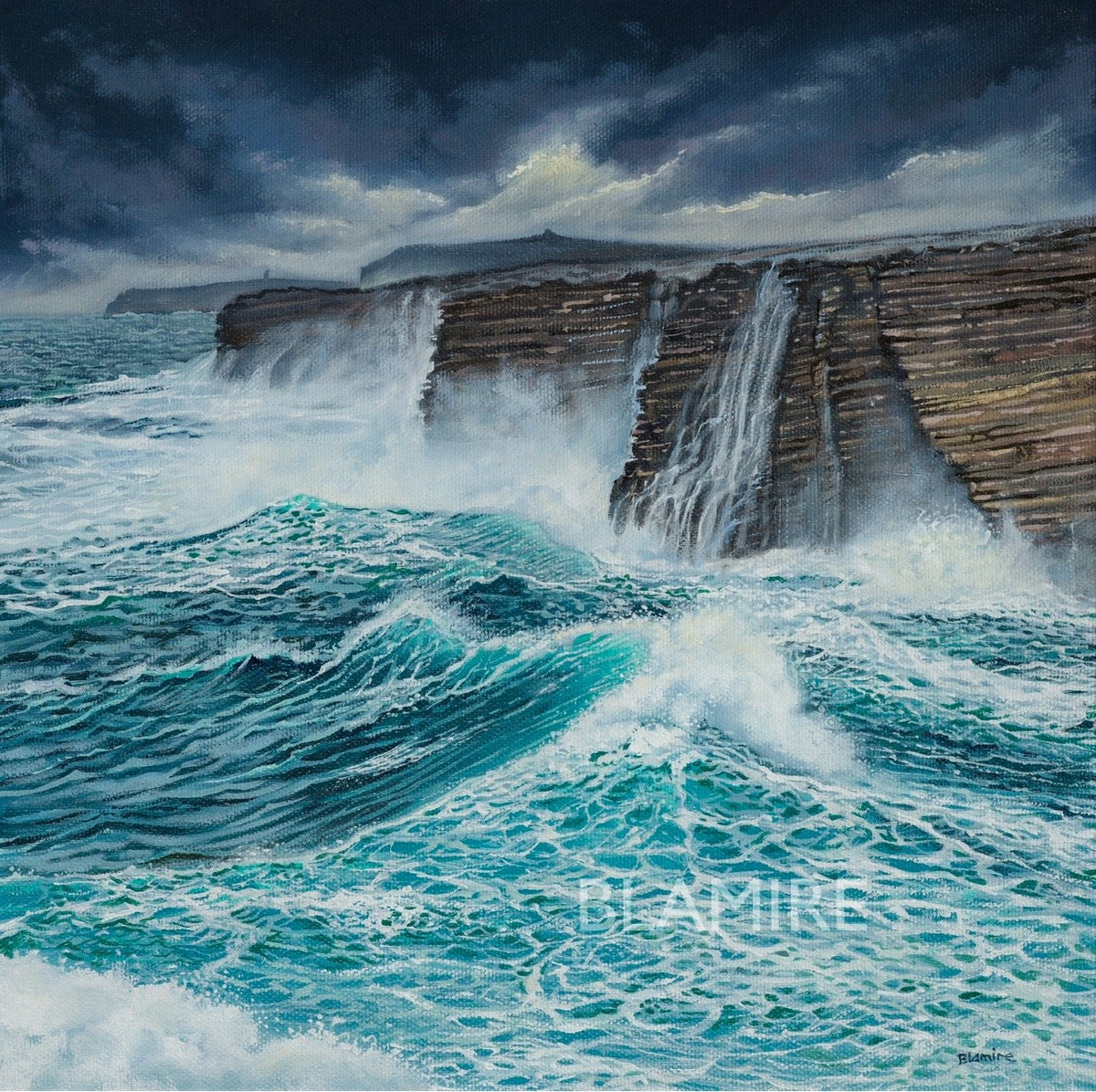 Yesnaby Orkney Storm Print