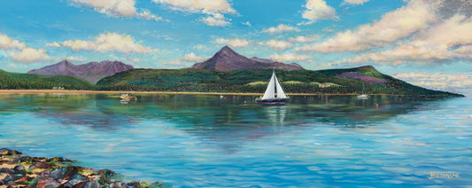 Brodick Bay, Arran Print