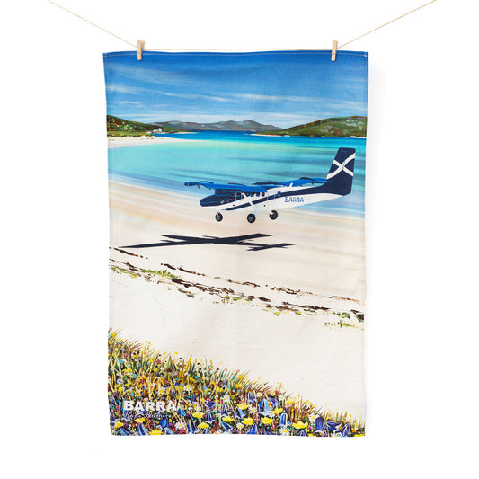 Barra Airport Tea Towel