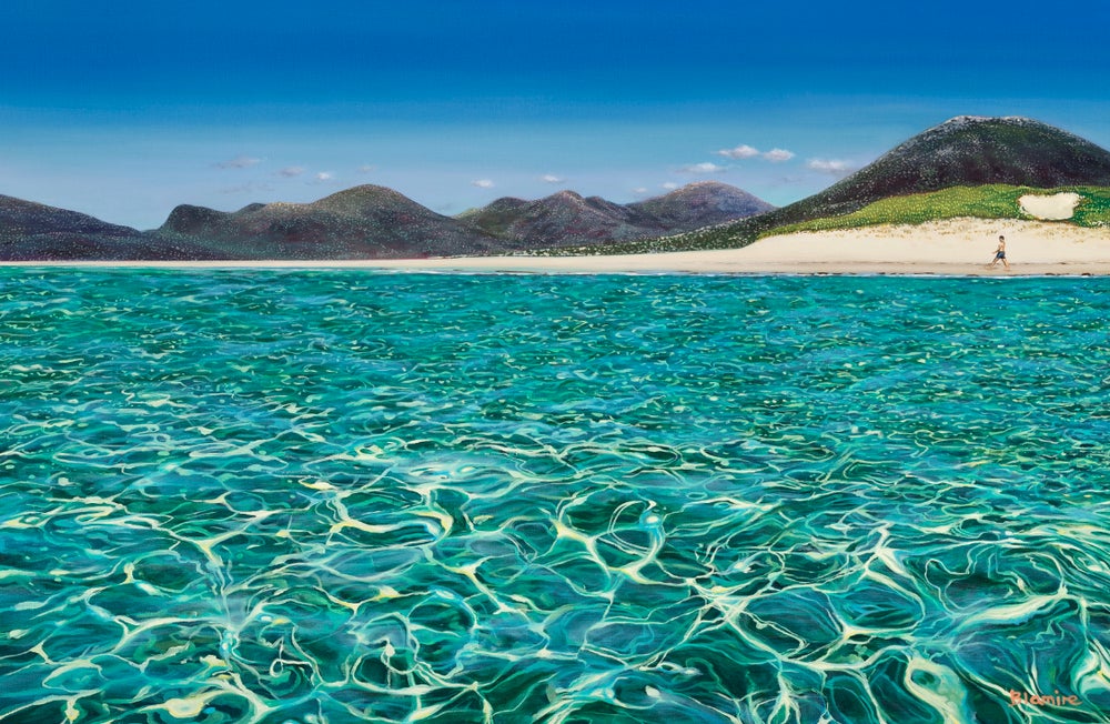 Luskentyre Stroll Print