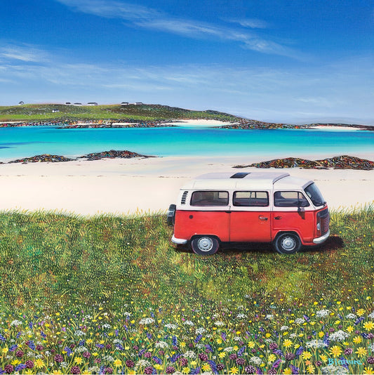 Salum Tiree Campervan Print