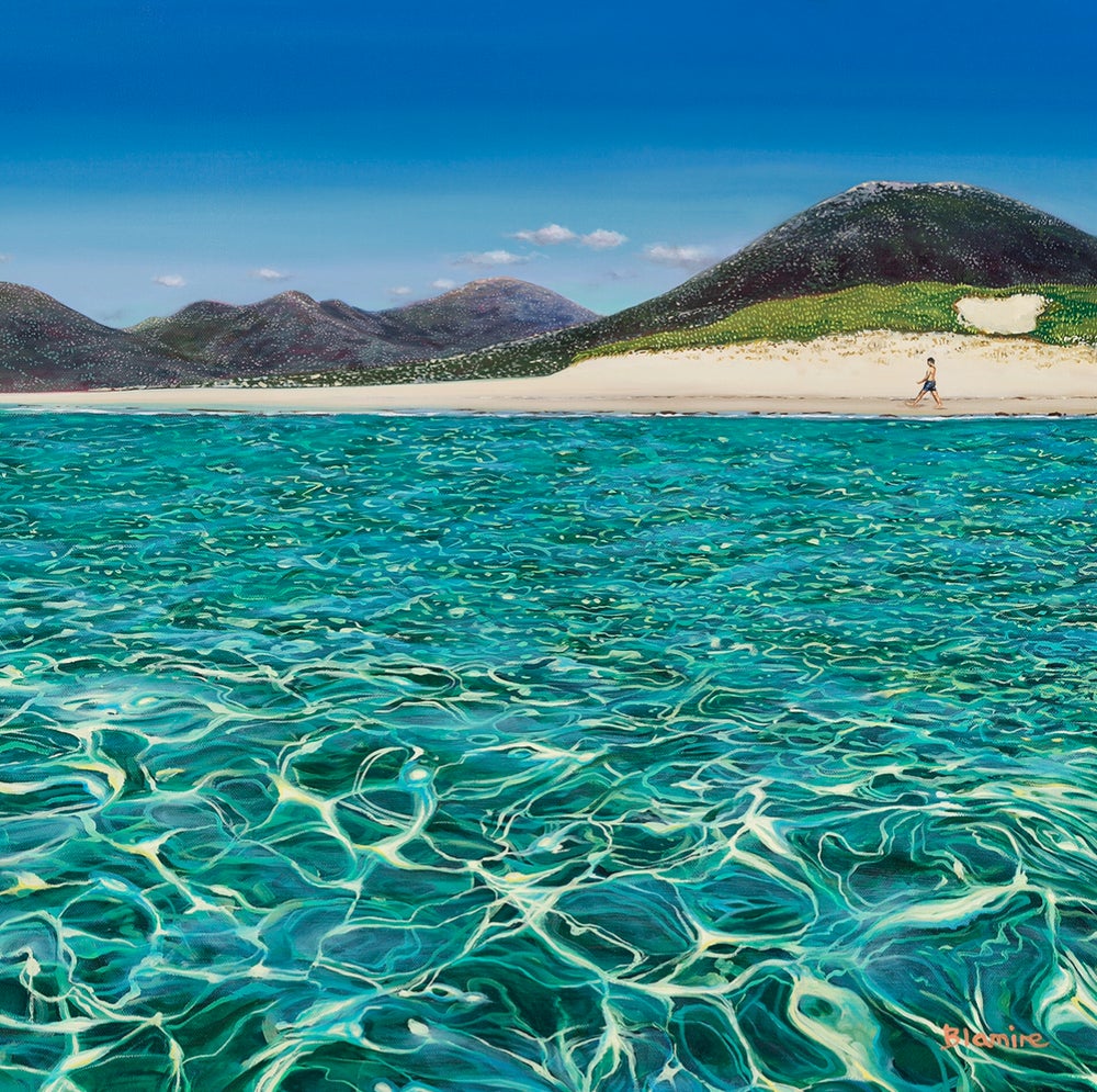 Luskentyre Stroll Print