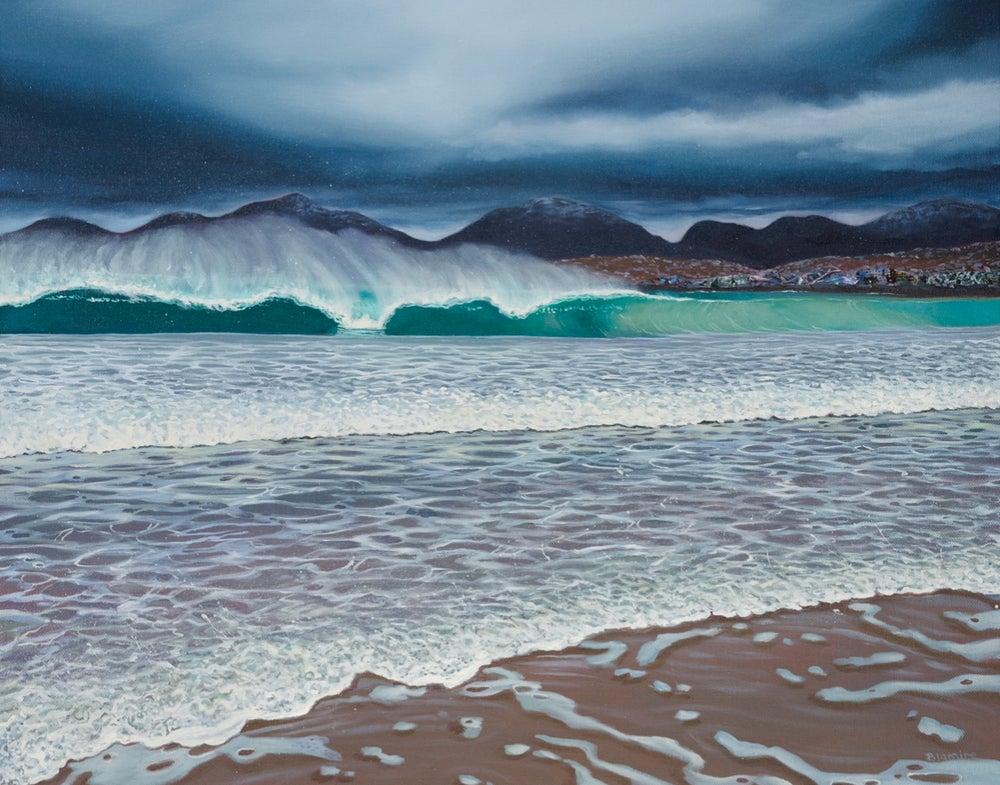 Storm Douglas Luskentyre Harris Print