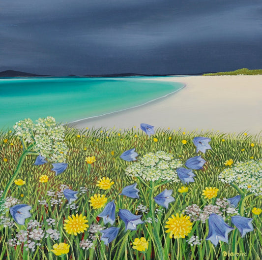 Clachan Sands Machair Uist Print