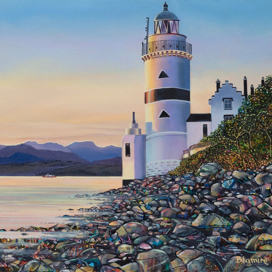 Cloch Lighthouse Giclee Print