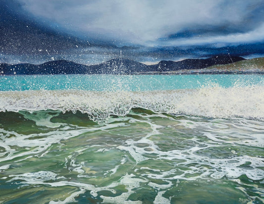 Luskentyre Spray Harris print