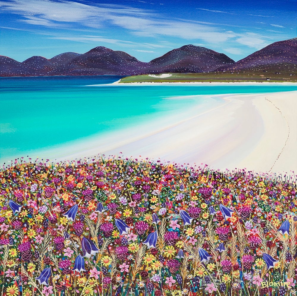 Seilebost Machair Harris Print