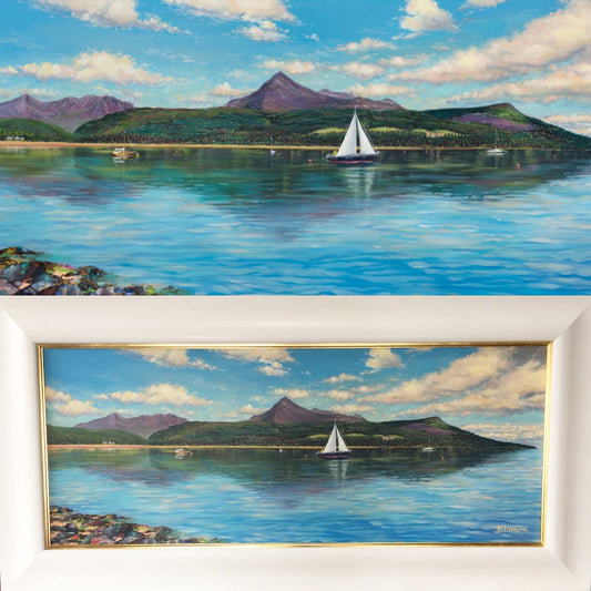 Brodick Bay, Arran Print