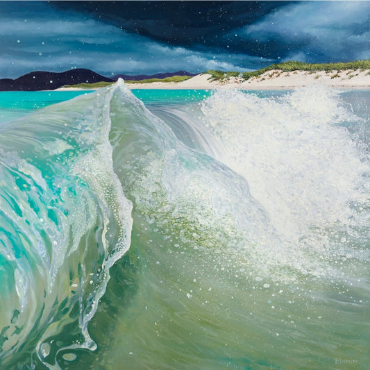 Berneray Wave Print