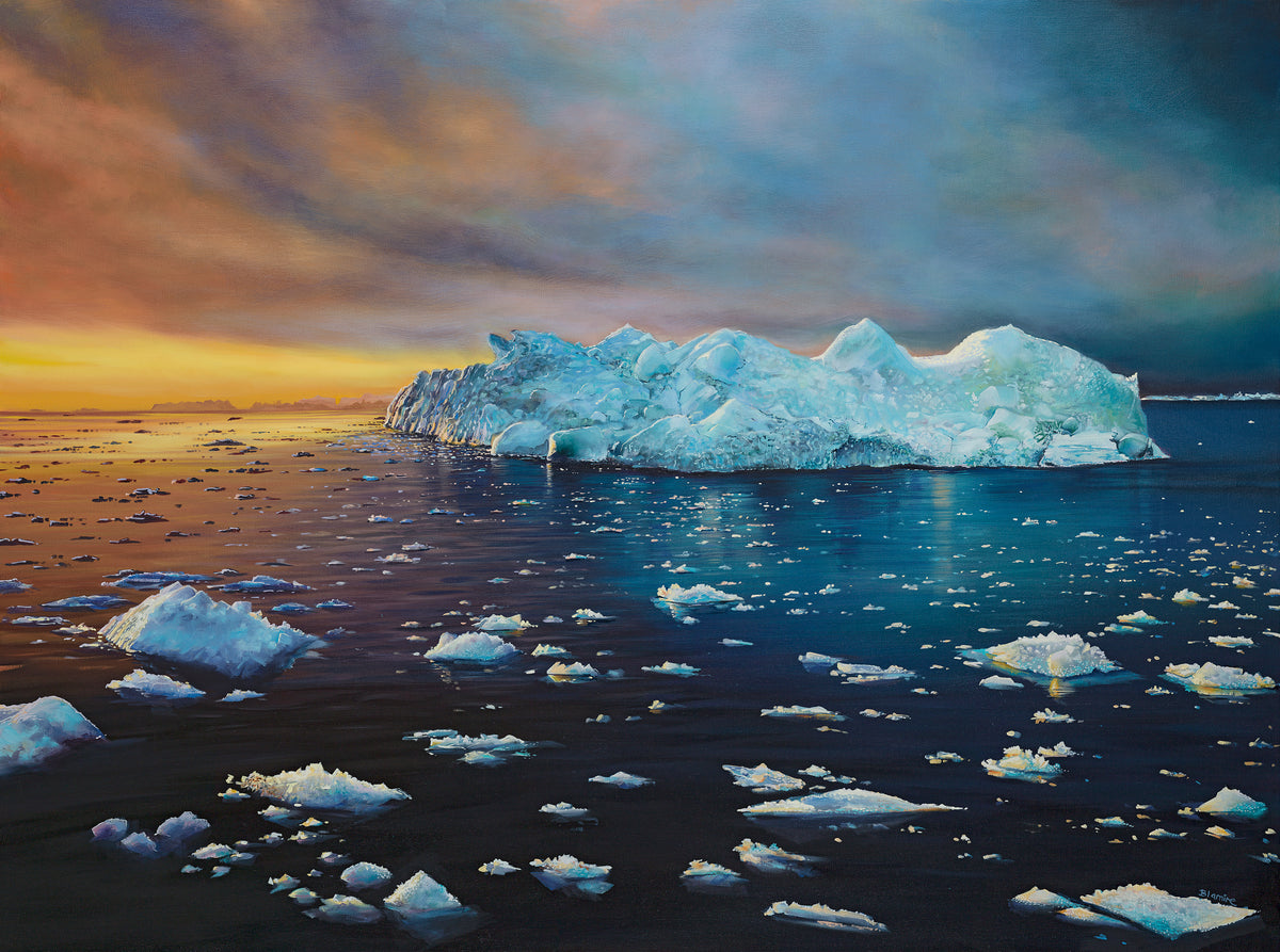 Disko Bay Iceberg Print