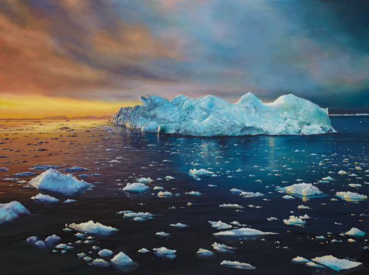 Disko Bay Iceberg Print