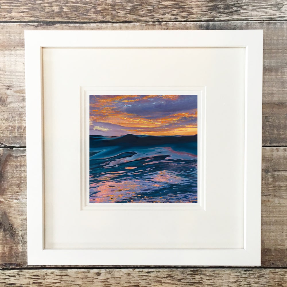 Sunset Swell Print