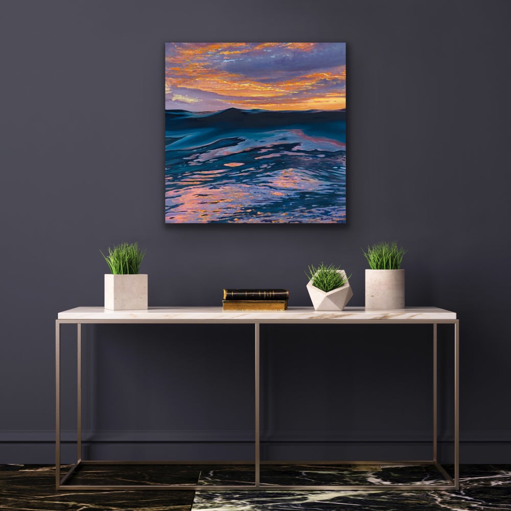 Sunset Swell Print