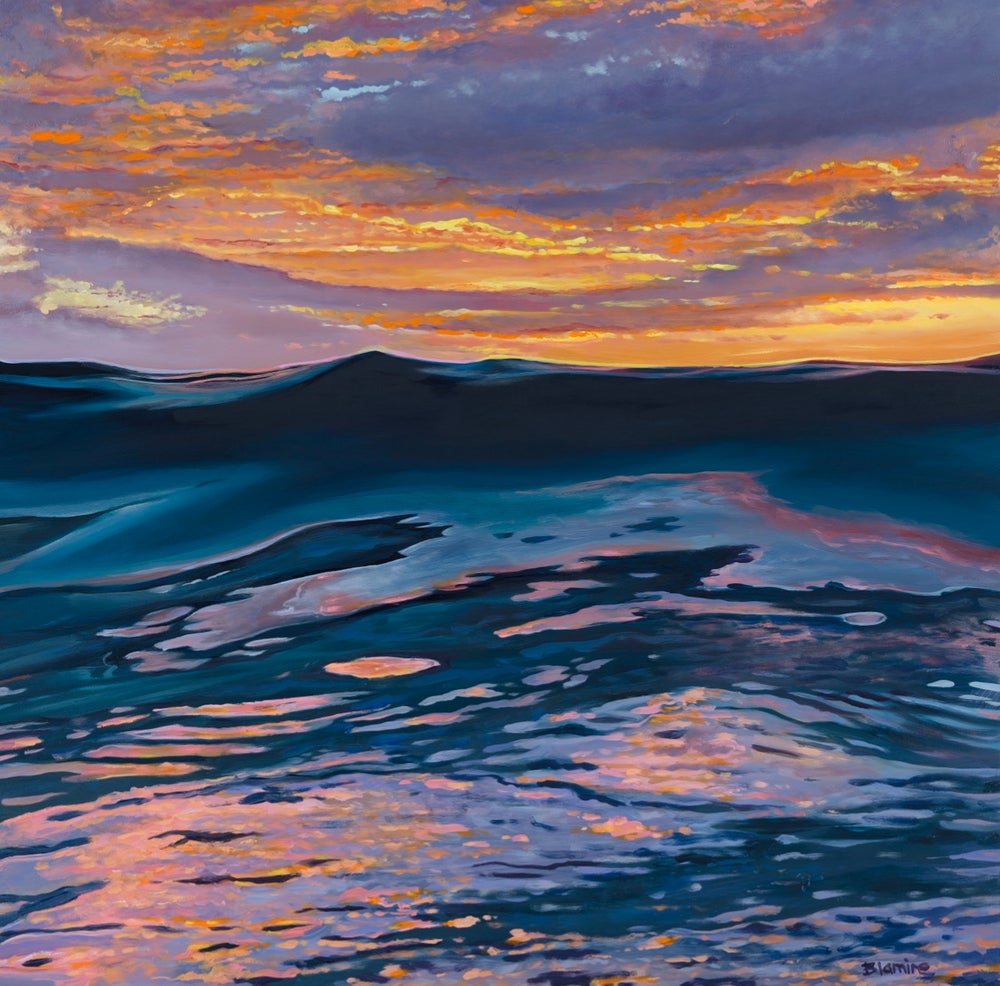 Sunset Swell Print