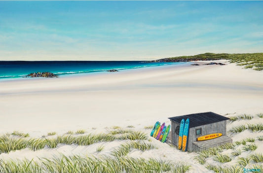 Balevullin Surf Tiree Print