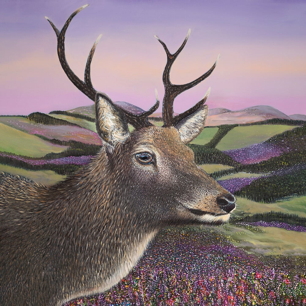 Walter Scot Stag Print