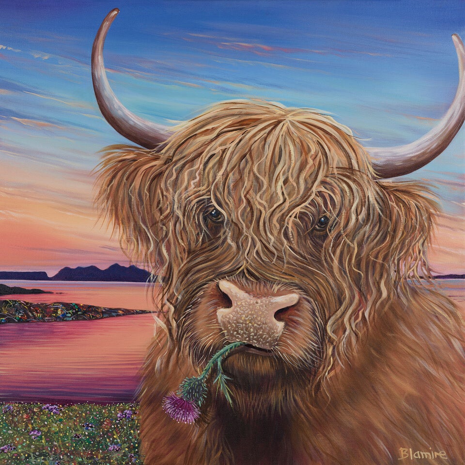 Camusdarach Coolin Print